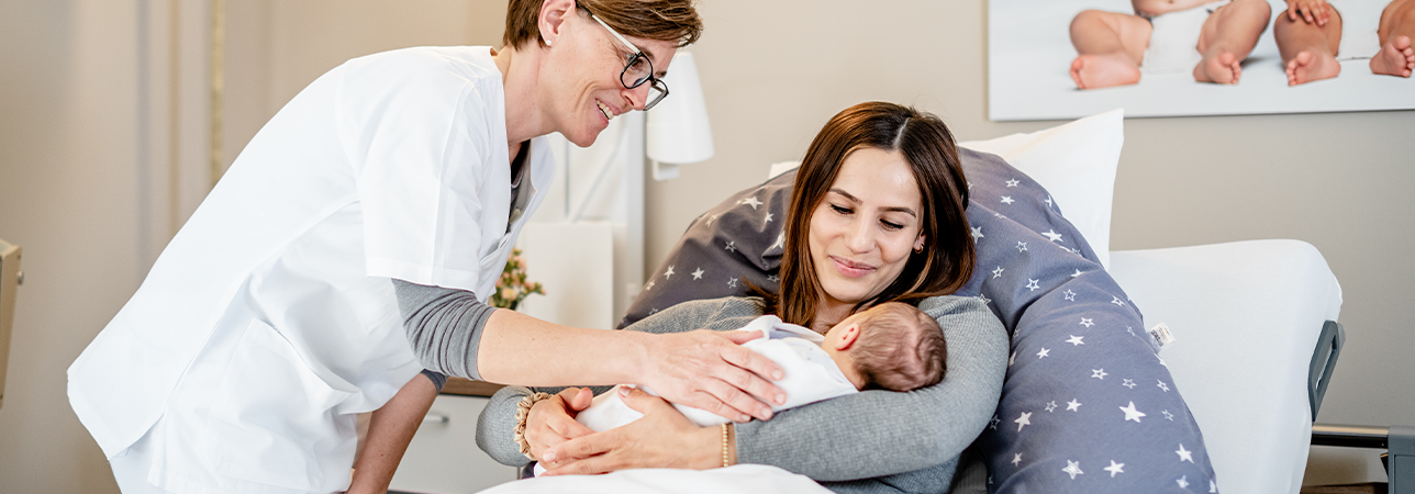 Geburtshilfe und Schwangerschaftsbetreuung bei Swiss Medical Network